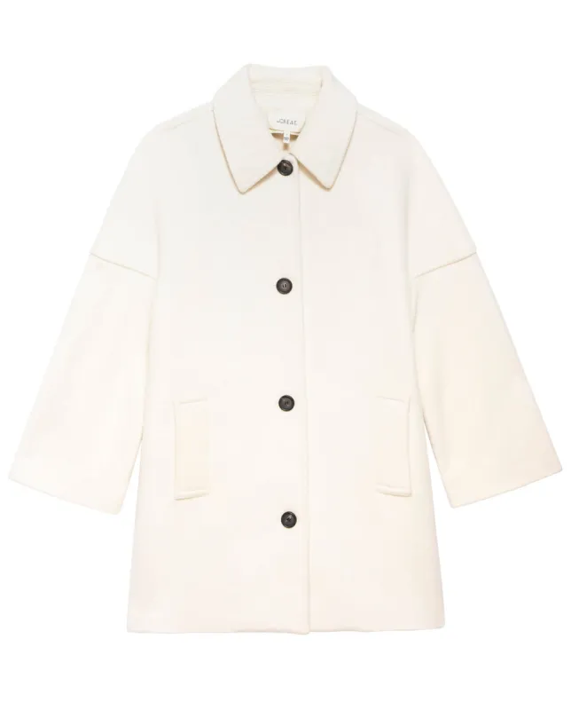 The Car Coat. -- Cream sold by THE GREAT.
