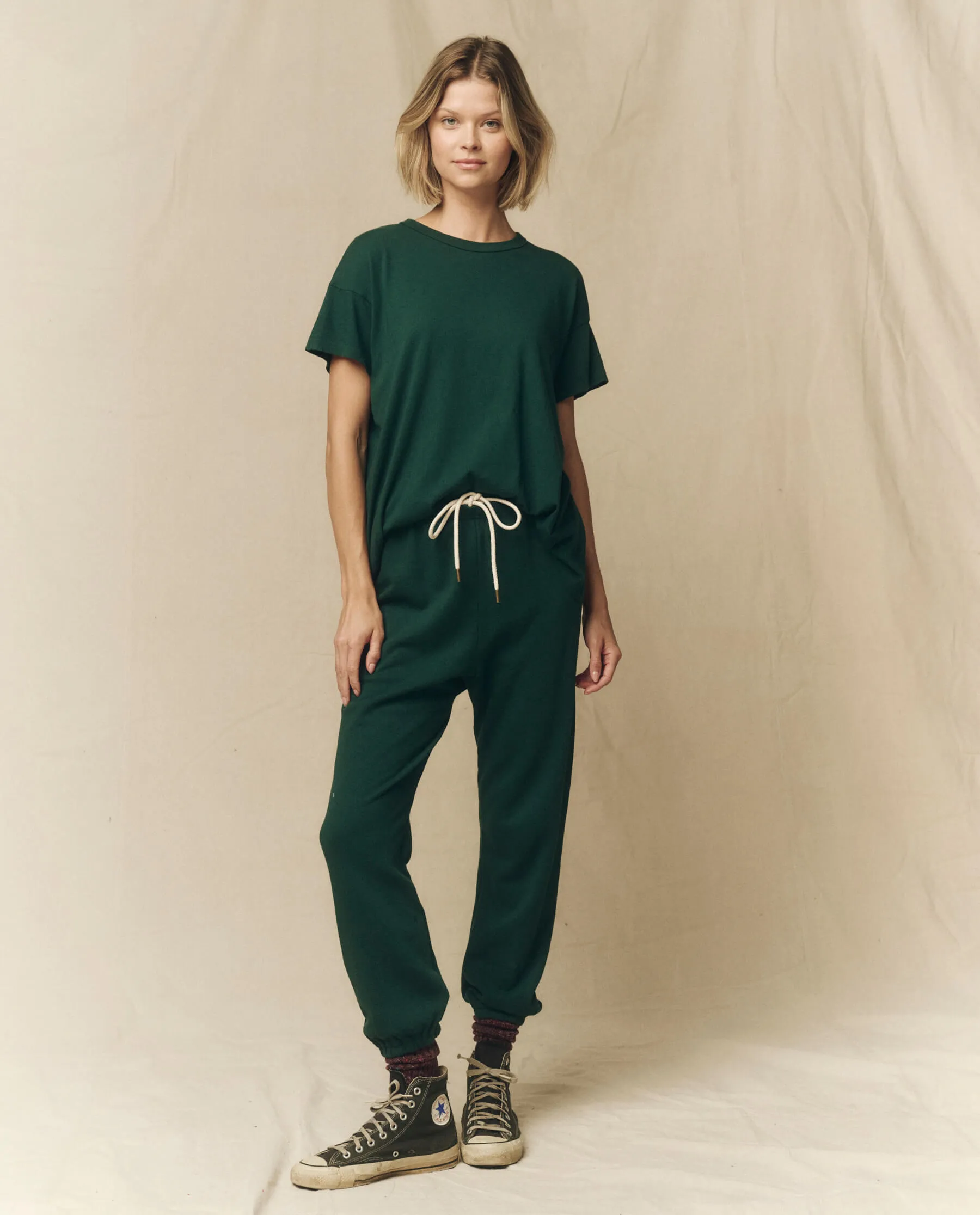 The Boxy Crew. Solid -- Green Grove sold by THE GREAT. product image thumbnail 5