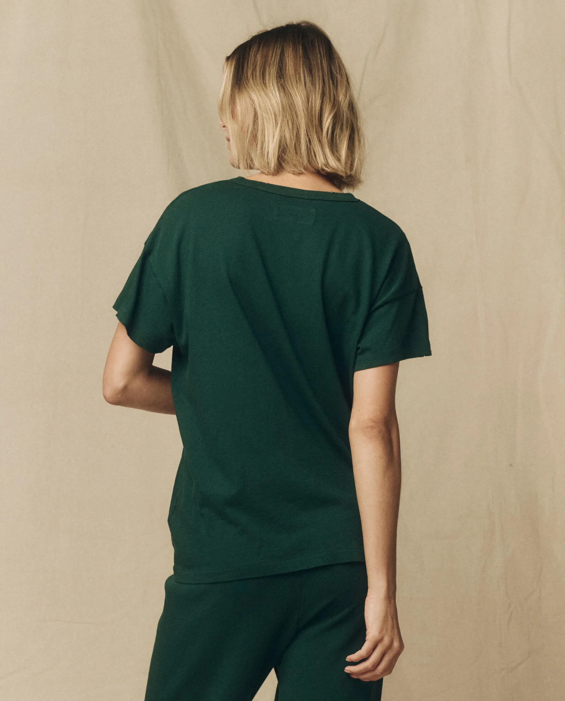 The Boxy Crew. Solid -- Green Grove sold by THE GREAT. product image thumbnail 2