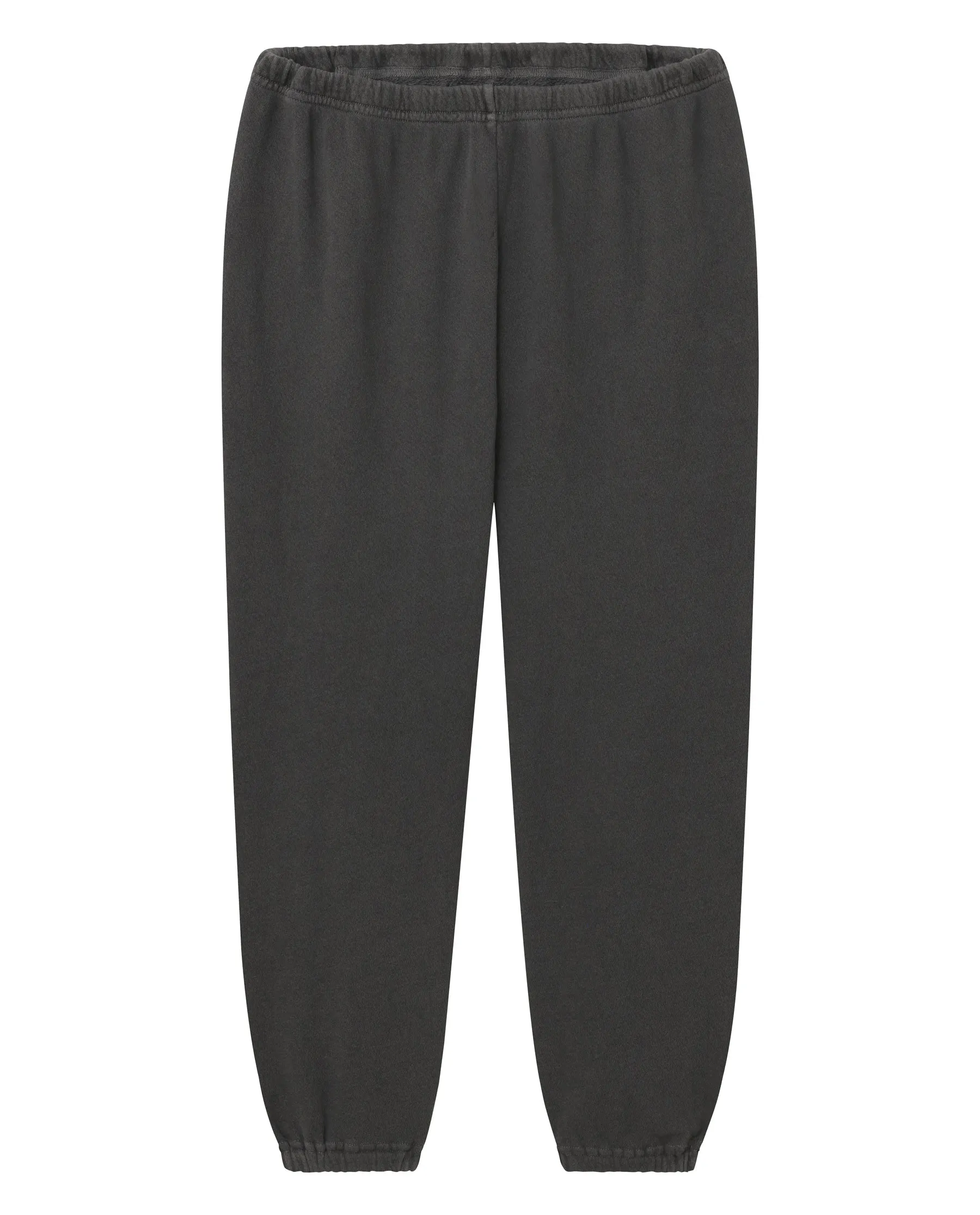 The Stadium Sweatpant. Solid -- Washed Black sold by THE GREAT. product image thumbnail 5