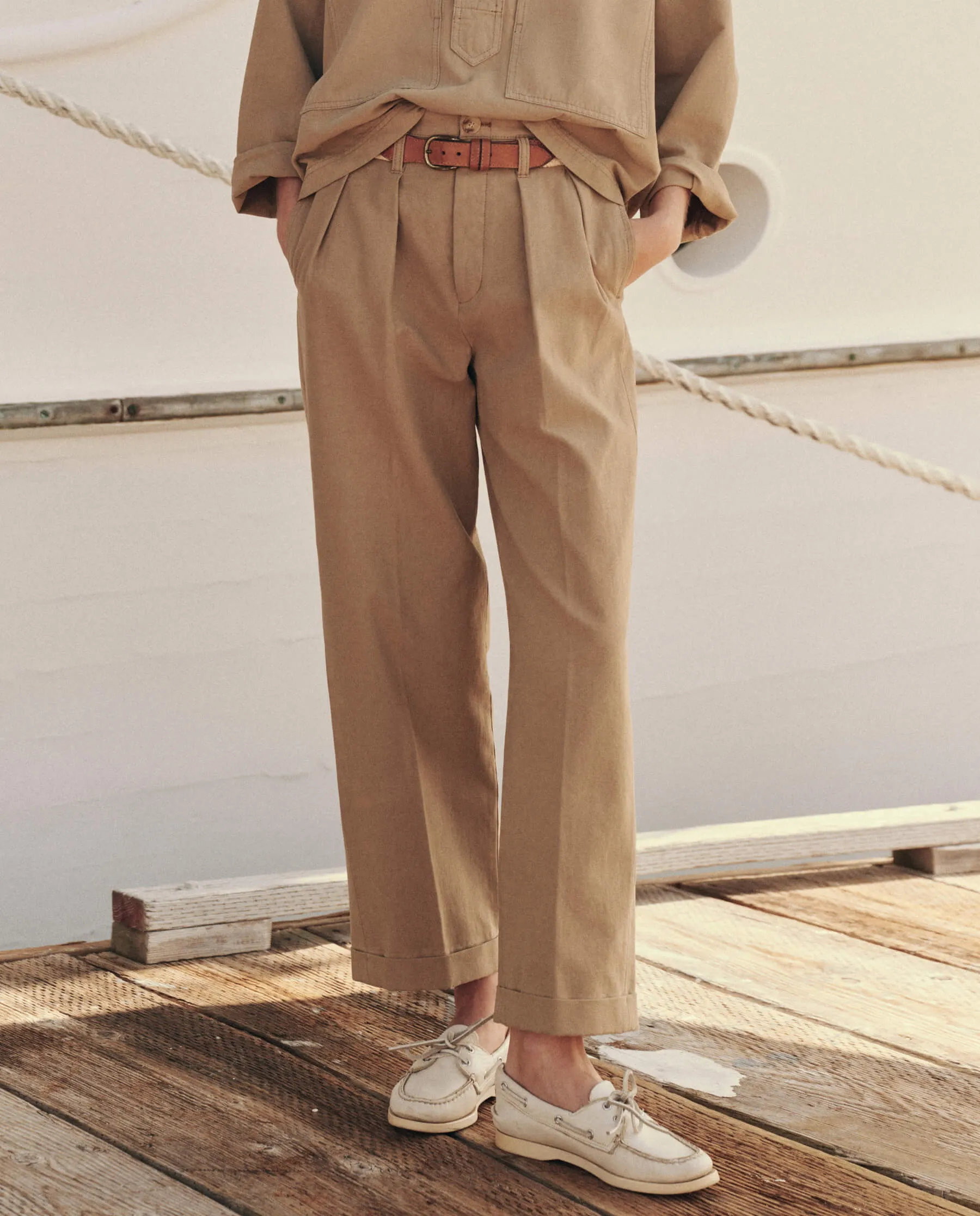 The Tour Trouser. -- Brush sold by THE GREAT. product image thumbnail 3