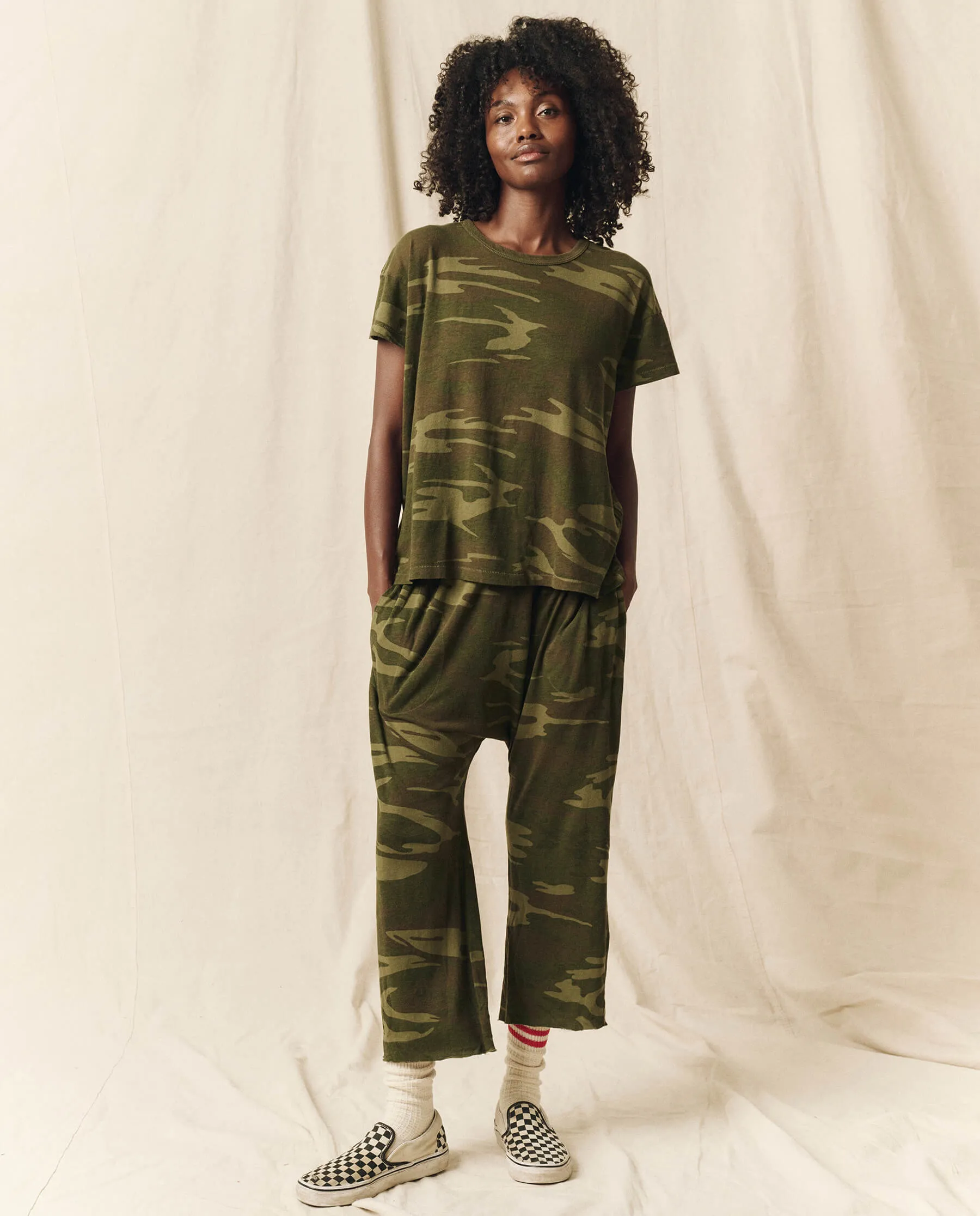 The Jersey Crop. -- Deep Woods Camo sold by THE GREAT. product image thumbnail 4