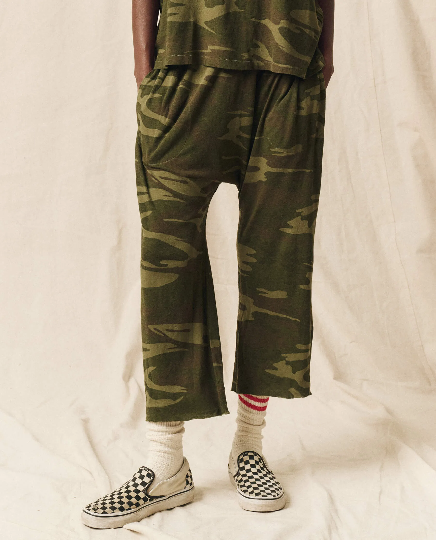 The Jersey Crop. -- Deep Woods Camo sold by THE GREAT.