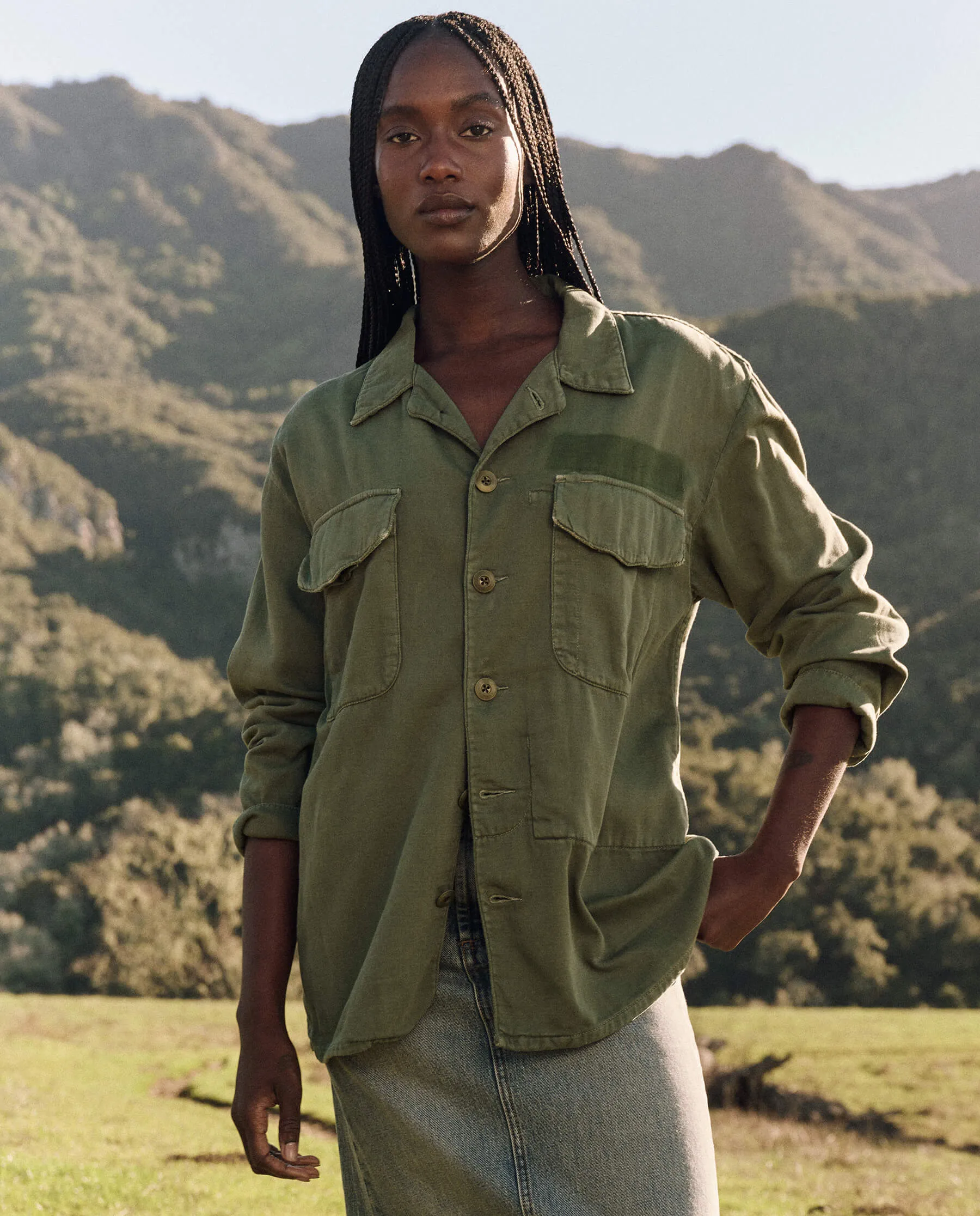 The Vintage Army Jacket. -- Classic Army sold by THE GREAT. product image thumbnail 4