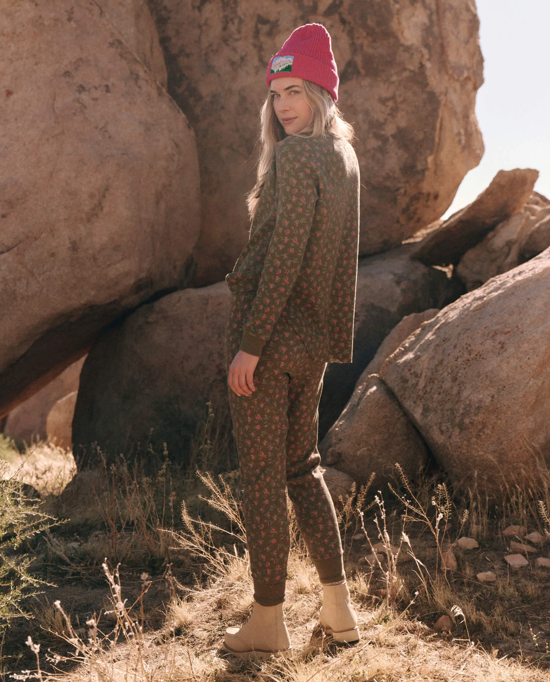 The Lookout Cap. -- Hot Pink sold by THE GREAT. product image thumbnail 5