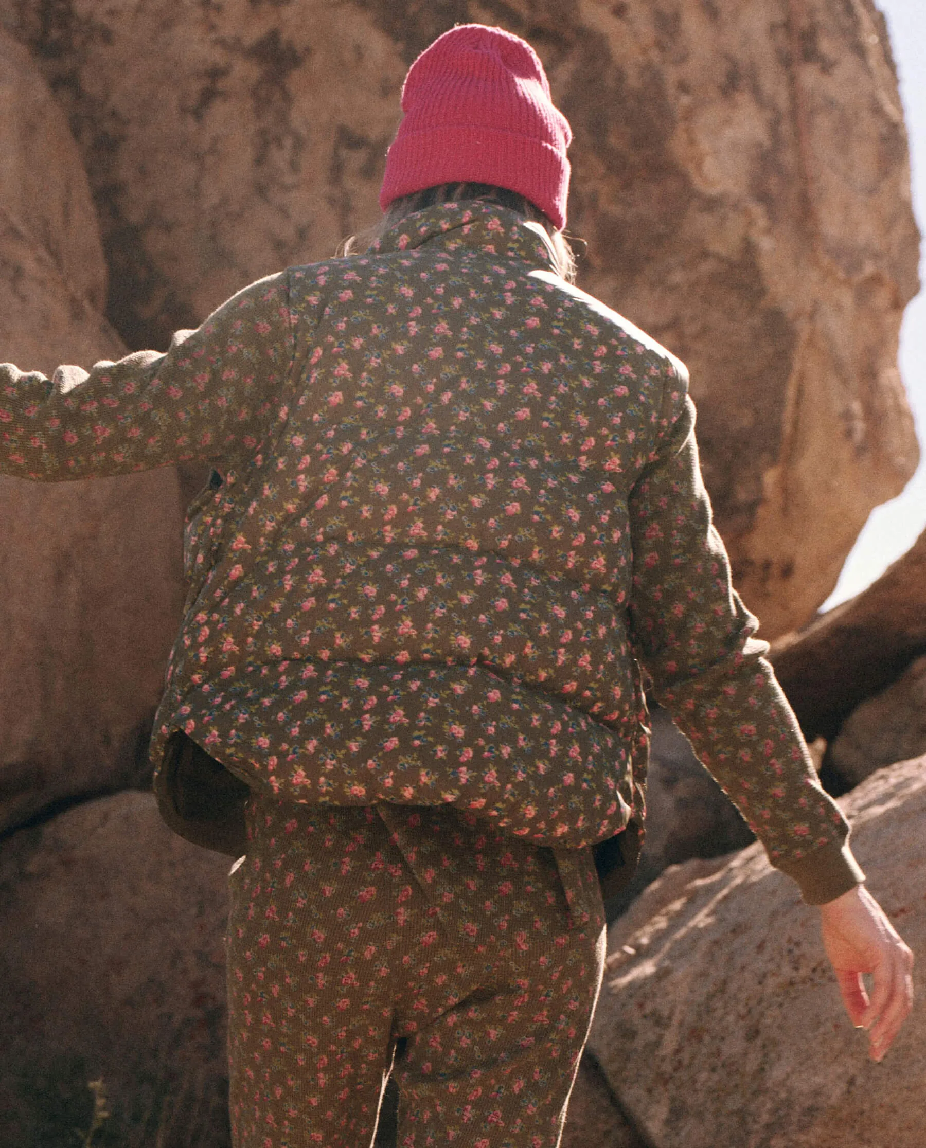 The Lookout Cap. -- Hot Pink sold by THE GREAT. product image thumbnail 3