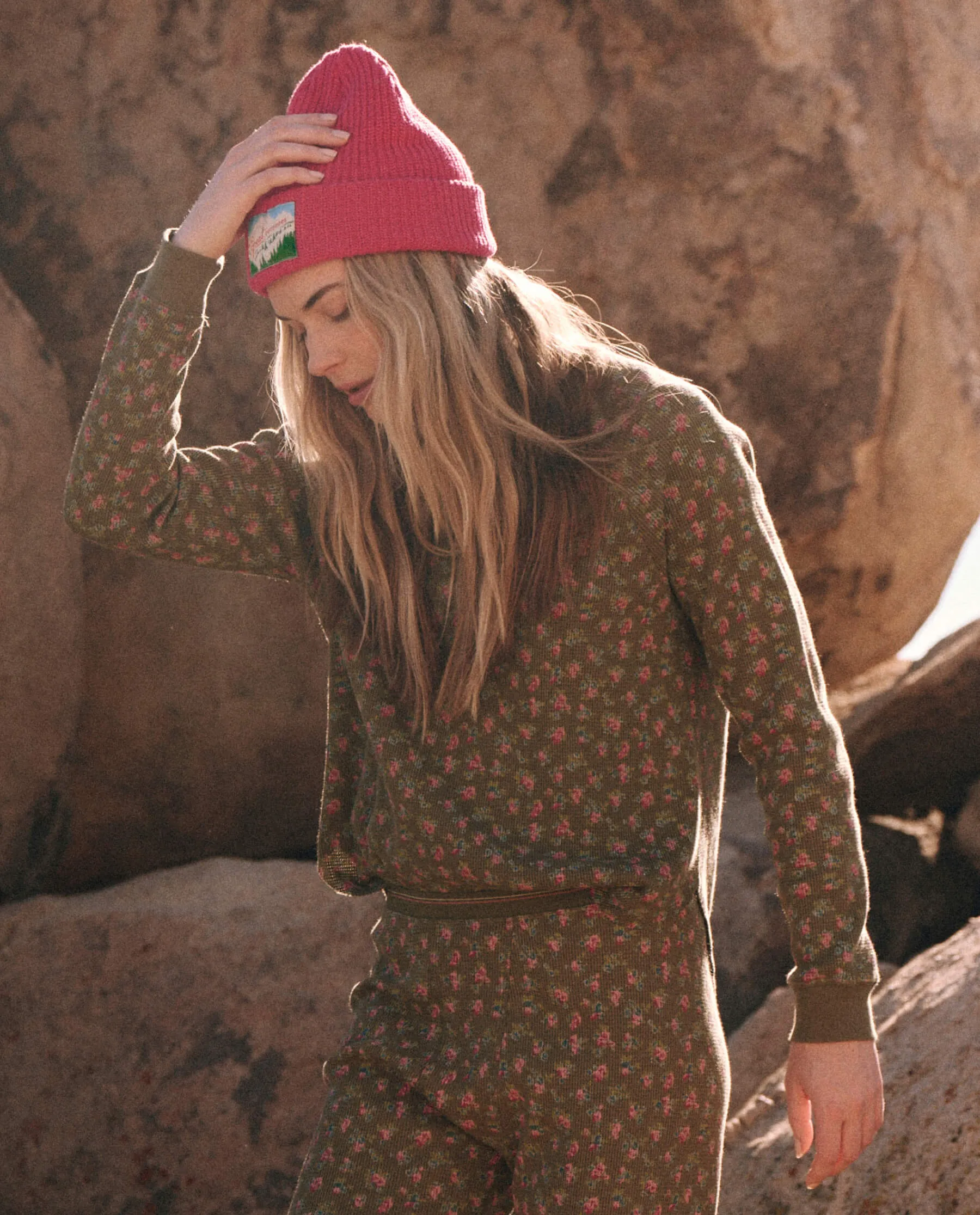 The Lookout Cap. -- Hot Pink sold by THE GREAT. product image thumbnail 2