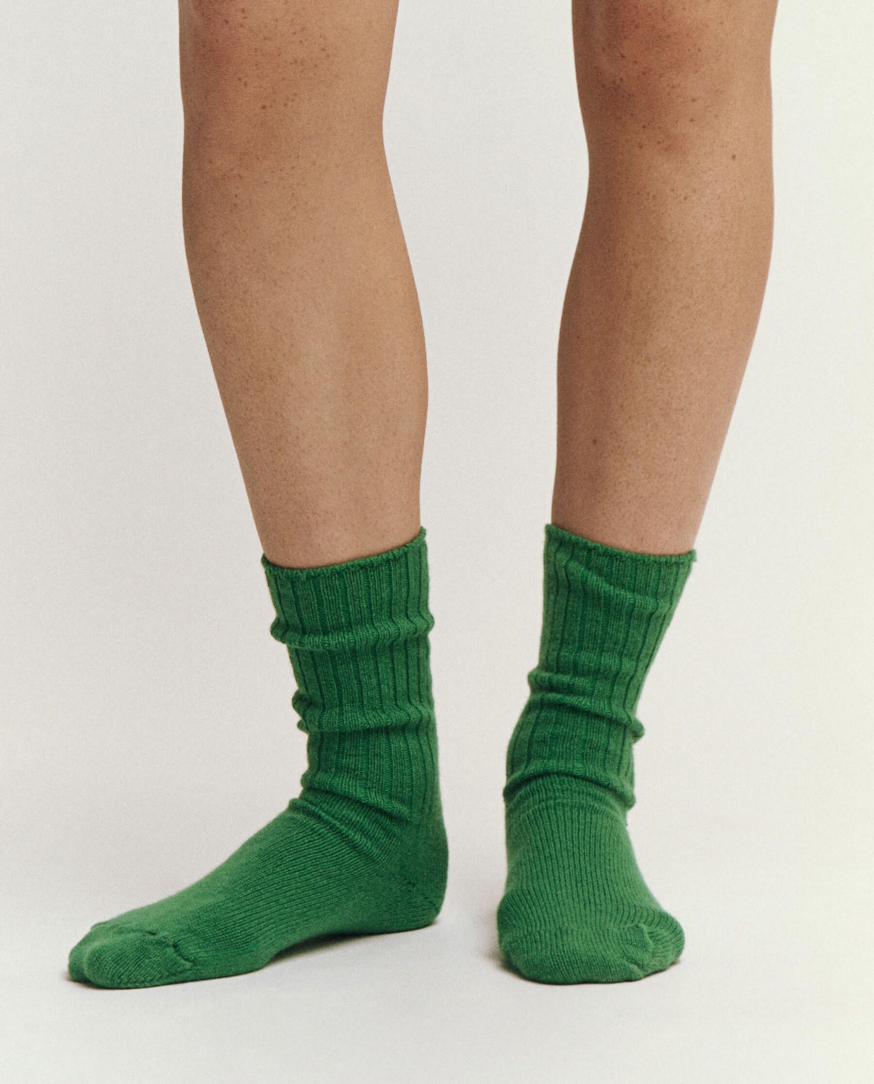 The Cashmere Sock. -- Bright Alpine sold by THE GREAT. product image thumbnail 4