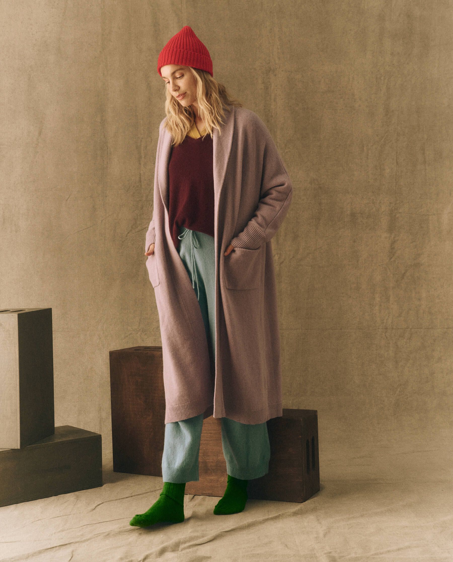 The Cashmere Sock. -- Bright Alpine sold by THE GREAT. product image thumbnail 2