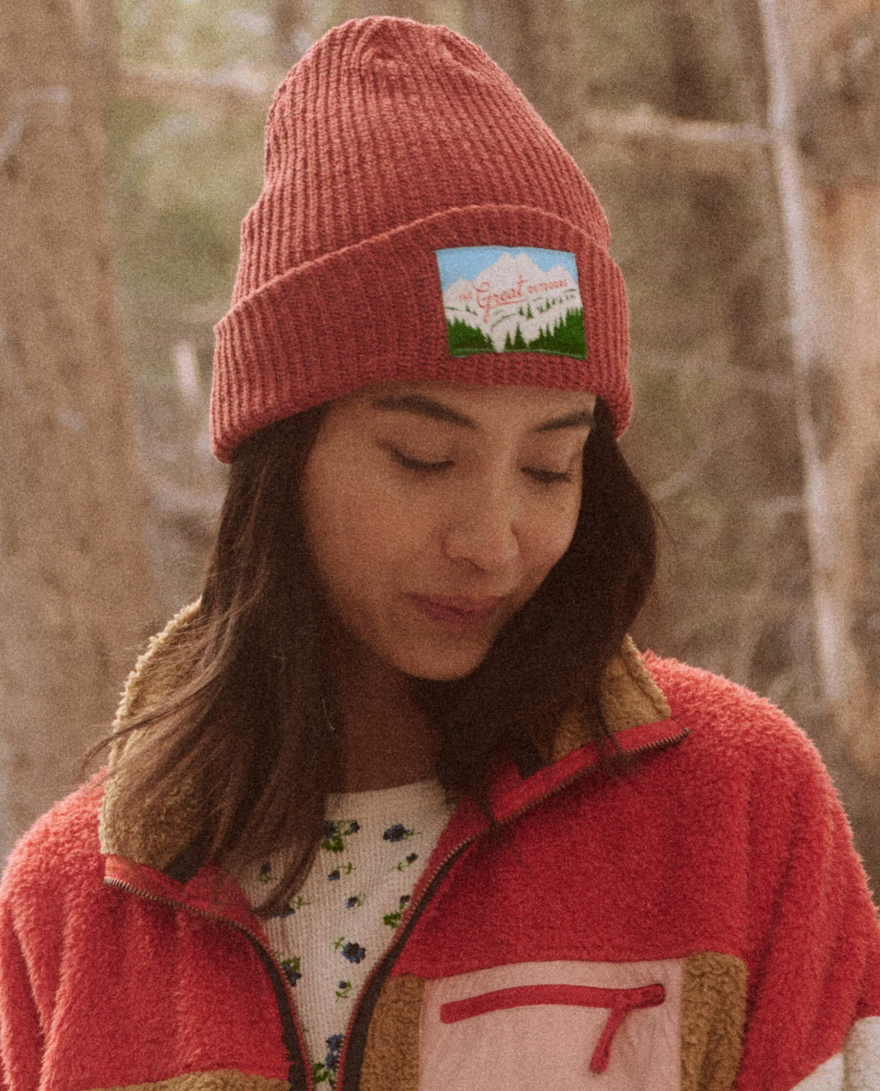 The Lookout Cap. -- Washed Cardinal sold by THE GREAT. product image thumbnail 3