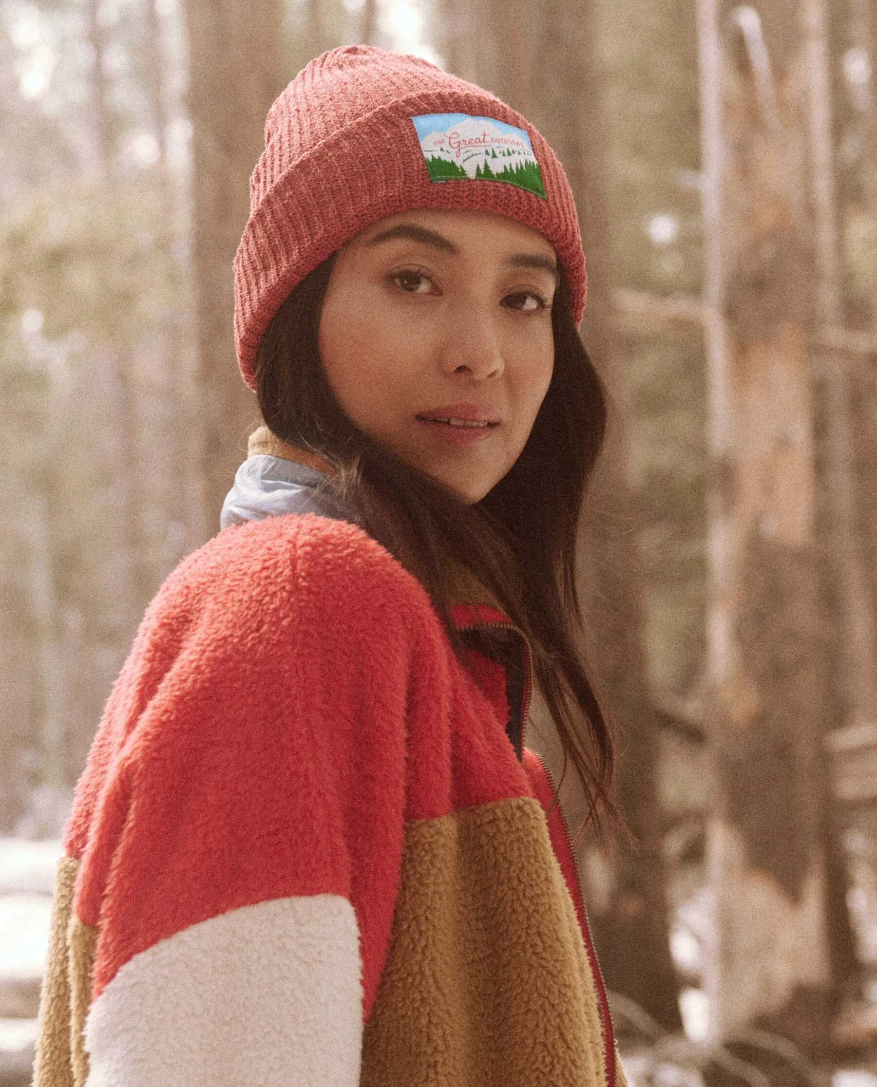 The Lookout Cap. -- Washed Cardinal sold by THE GREAT.