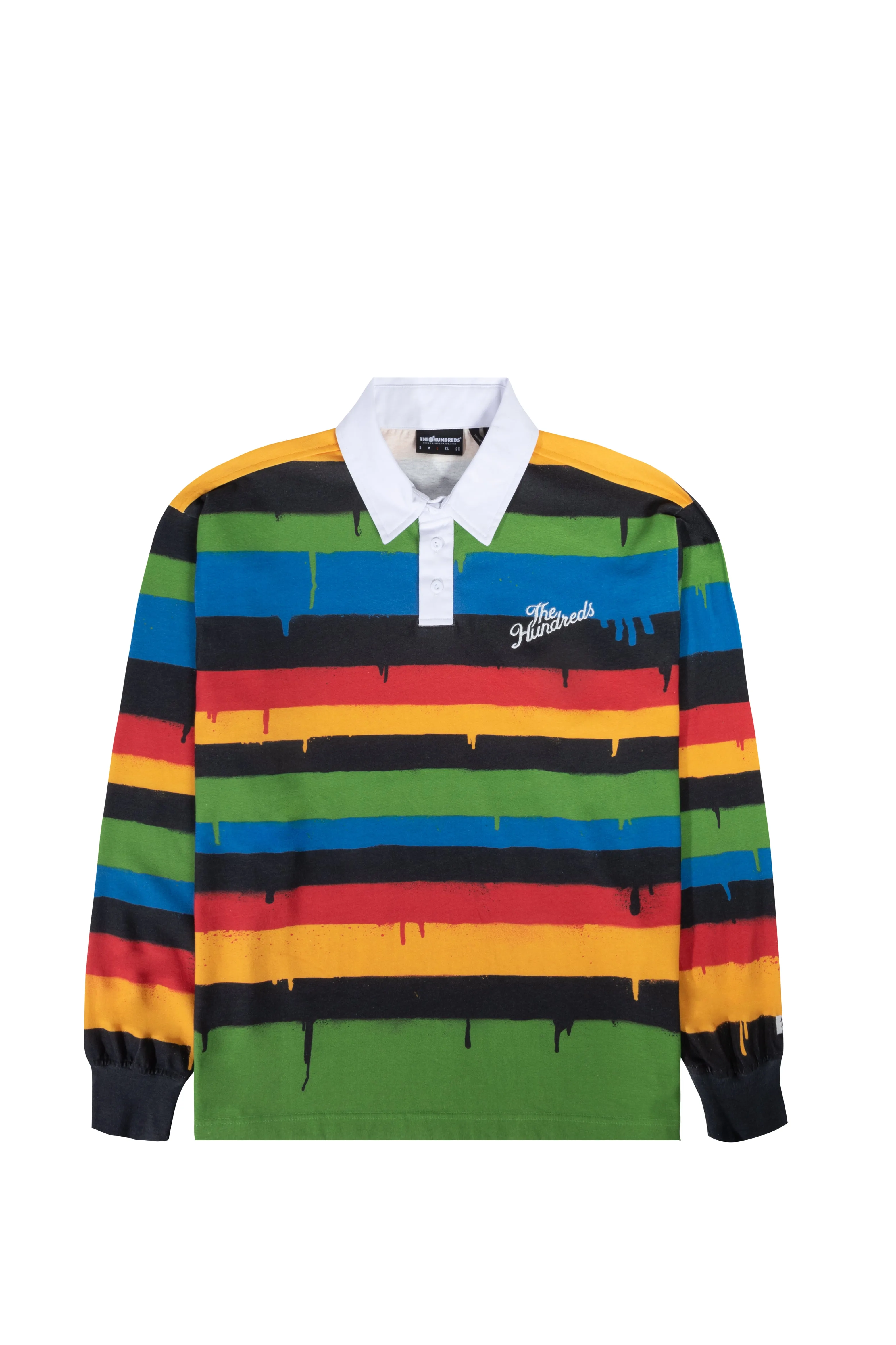 Spray Drip L/S Rugby sold by The Hundreds product image thumbnail 3
