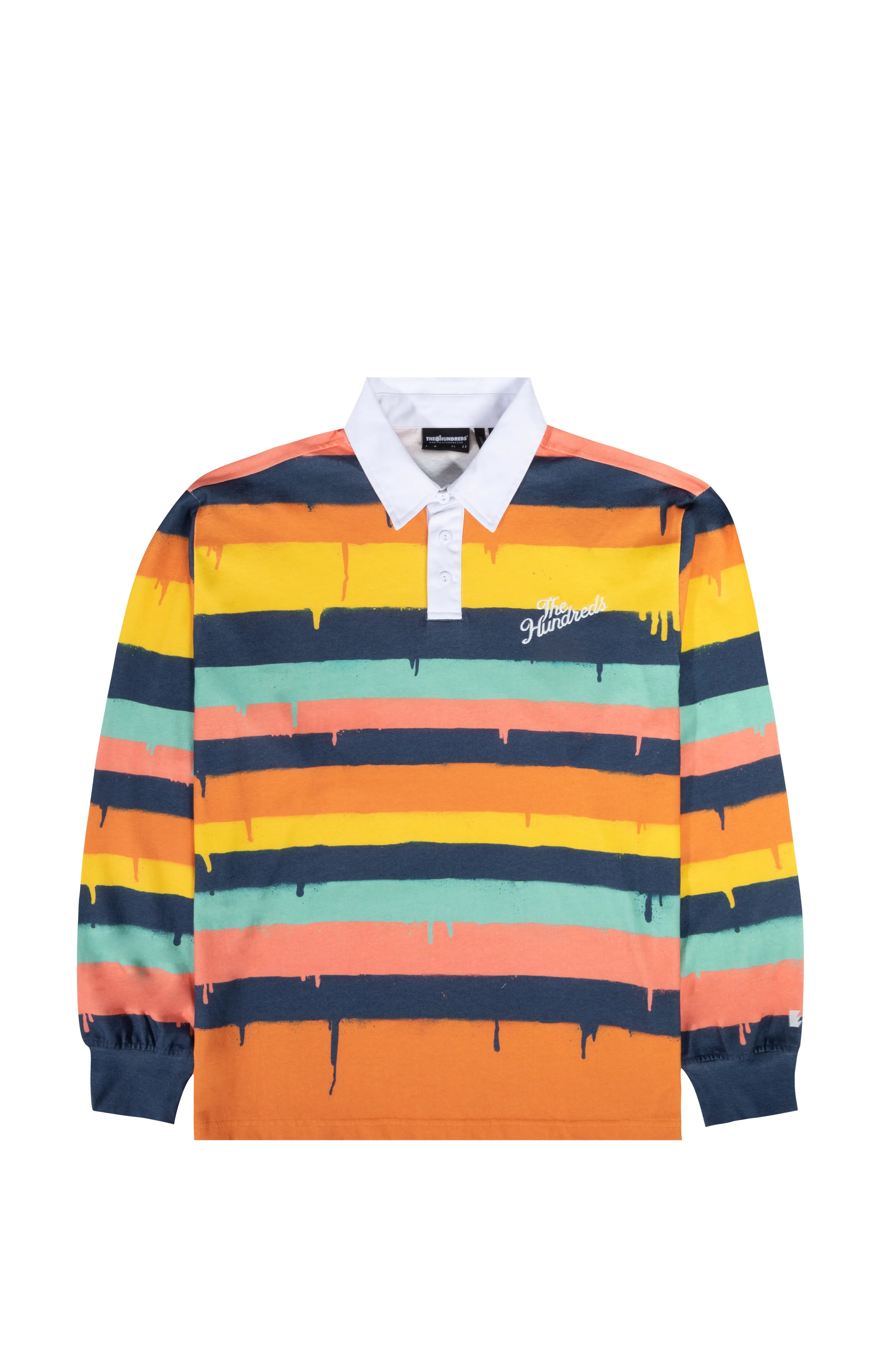 Spray Drip L/S Rugby sold by The Hundreds