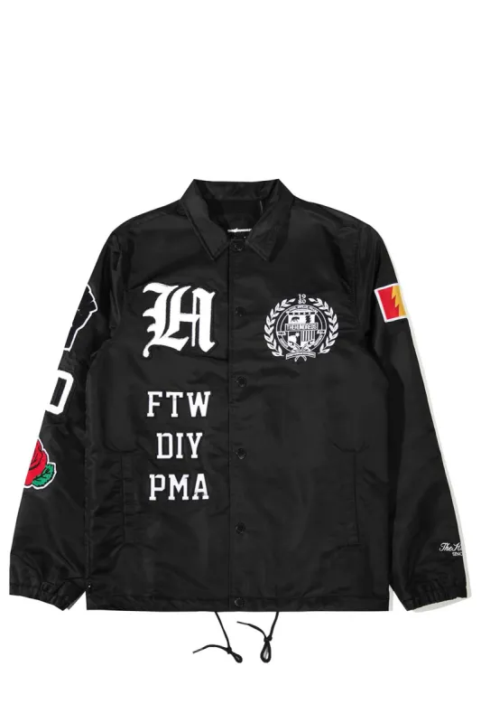 Letterman Coaches Jacket sold by The Hundreds