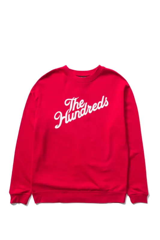 Slant Logo Crewneck sold by The Hundreds