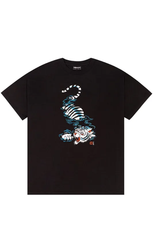 Swimming Tiger T-Shirt sold by The Hundreds
