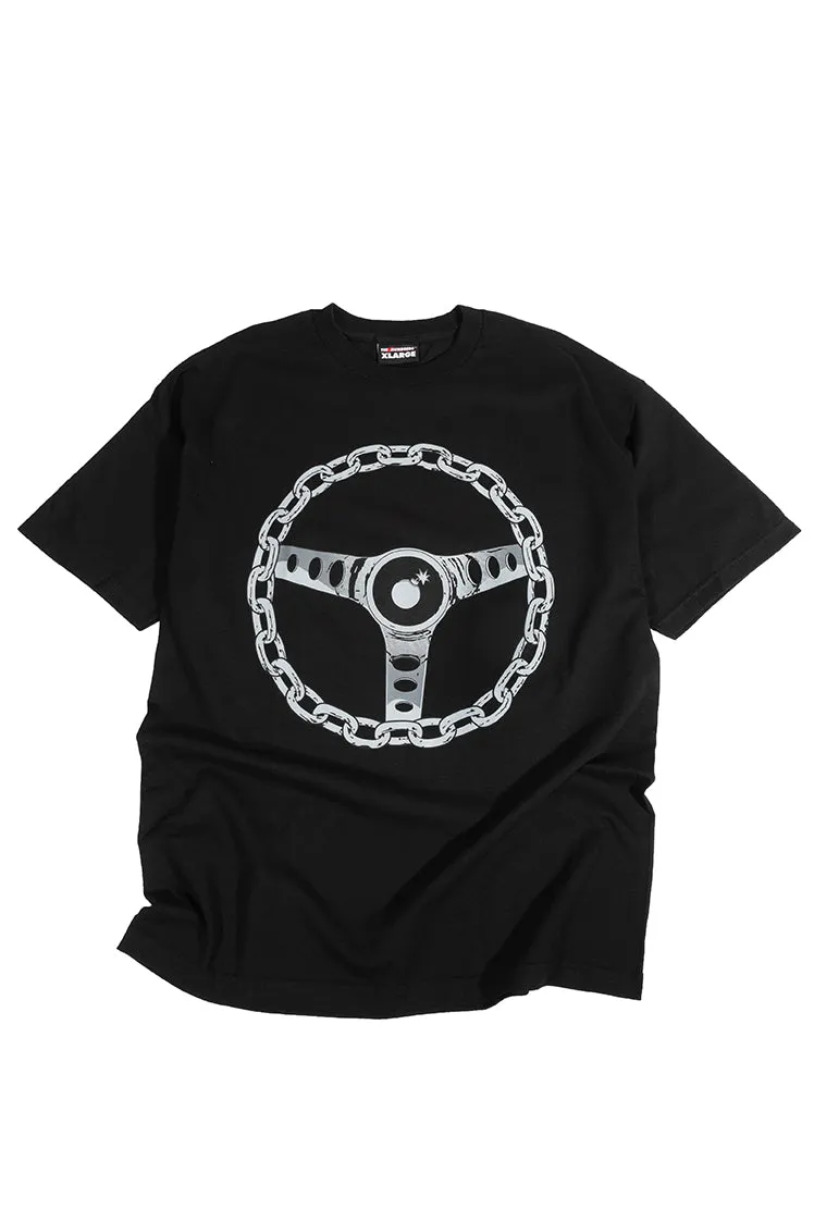 Steering Wheel T-Shirt sold by The Hundreds