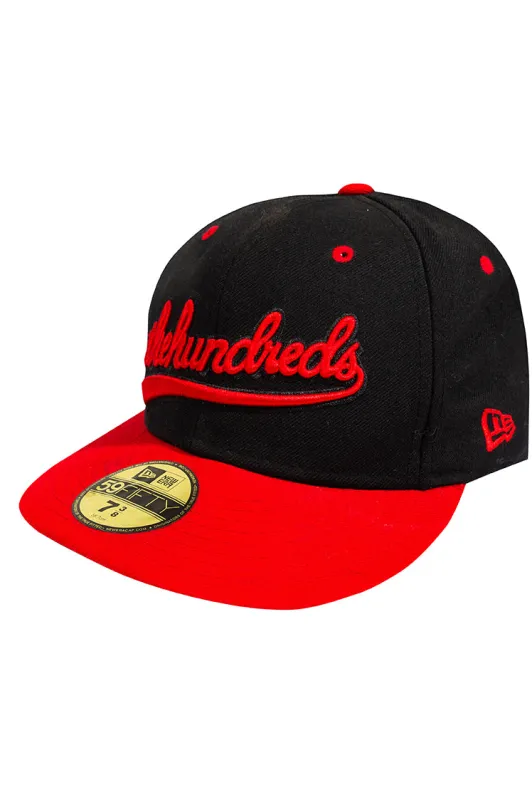 Script Fitted New Era Hat sold by The Hundreds