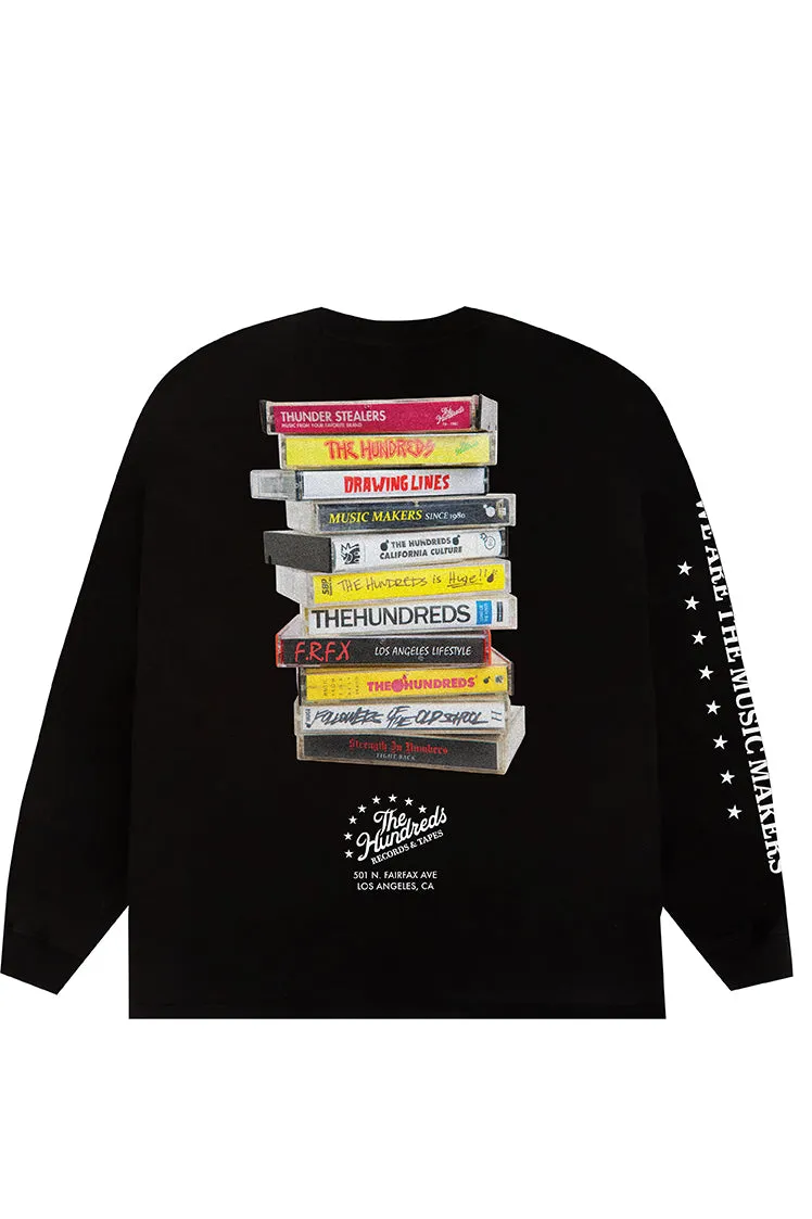Cassette LS T-Shirt sold by The Hundreds product image thumbnail 2