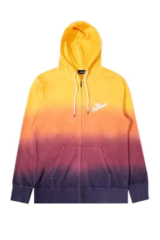 Gradient Zip-Up Hoodie sold by The Hundreds