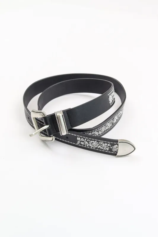 Saddle Up Belt - Black made by The Impeccable Pig