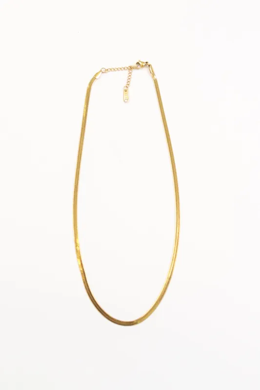 On To The Next Neckalce - Gold sold by The Impeccable Pig