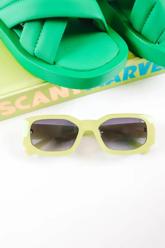Vivid Views Sunnies - Green sold by The Impeccable Pig