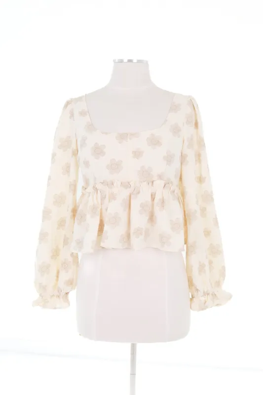 Back To Beige Top - Beige made by Storia