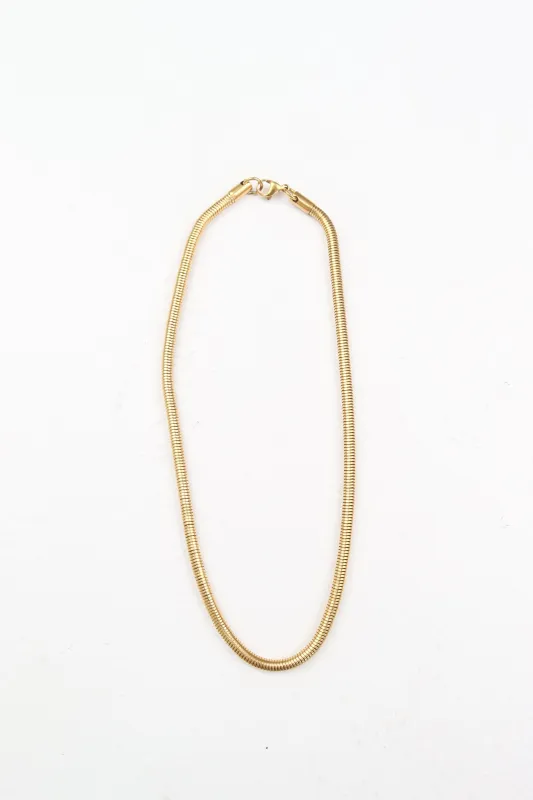 Candice Snake Necklace - Gold sold by The Impeccable Pig
