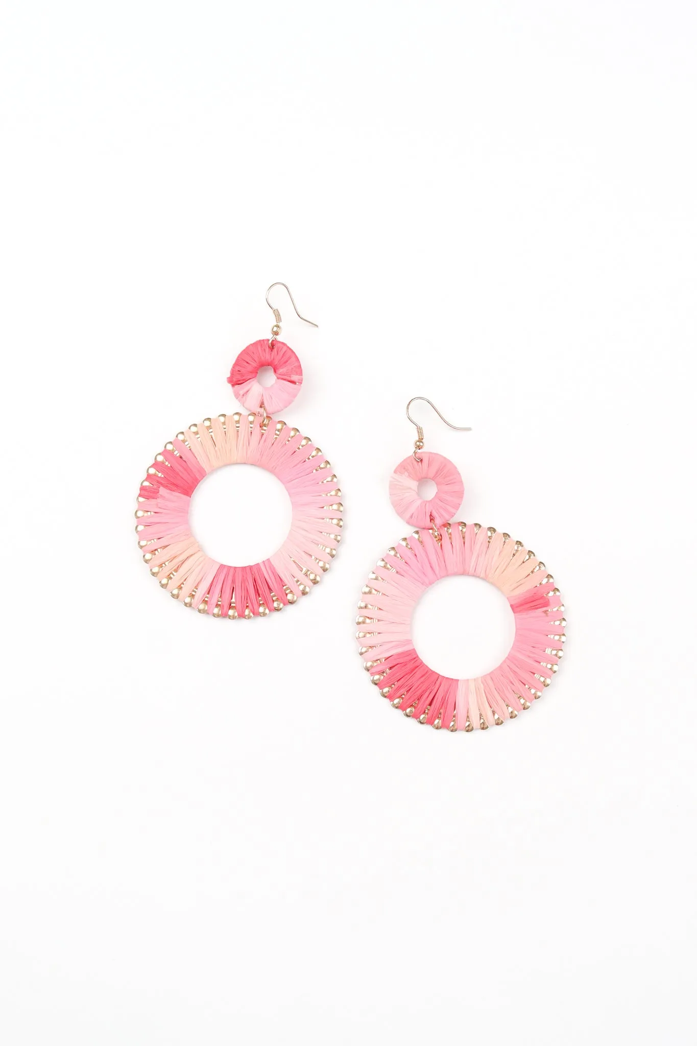 Vacation Destination Earrings - Pink sold by The Impeccable Pig