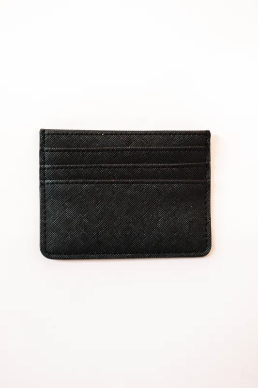 Grab & Go Cardholder - Black Textured made by The Impeccable Pig