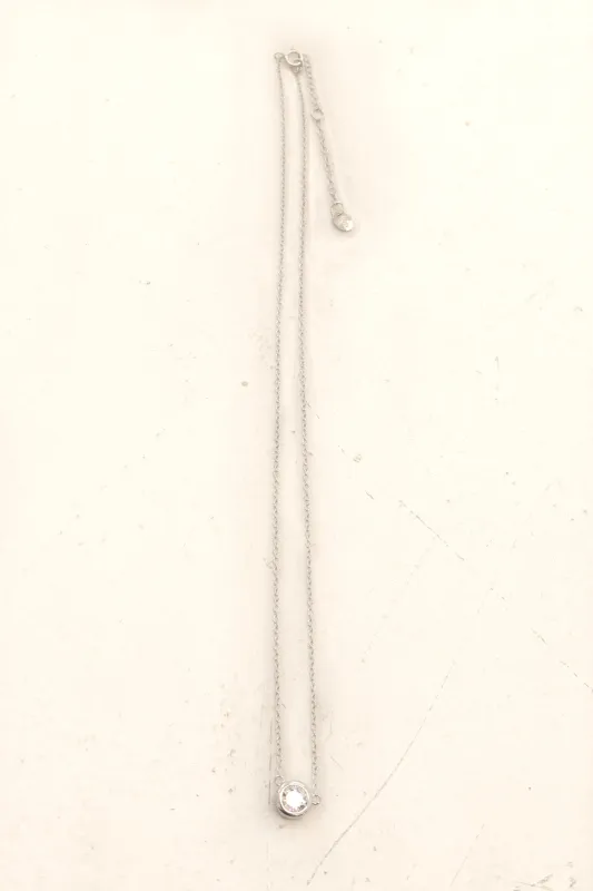 Simple And Chic Necklace - Silver sold by The Impeccable Pig