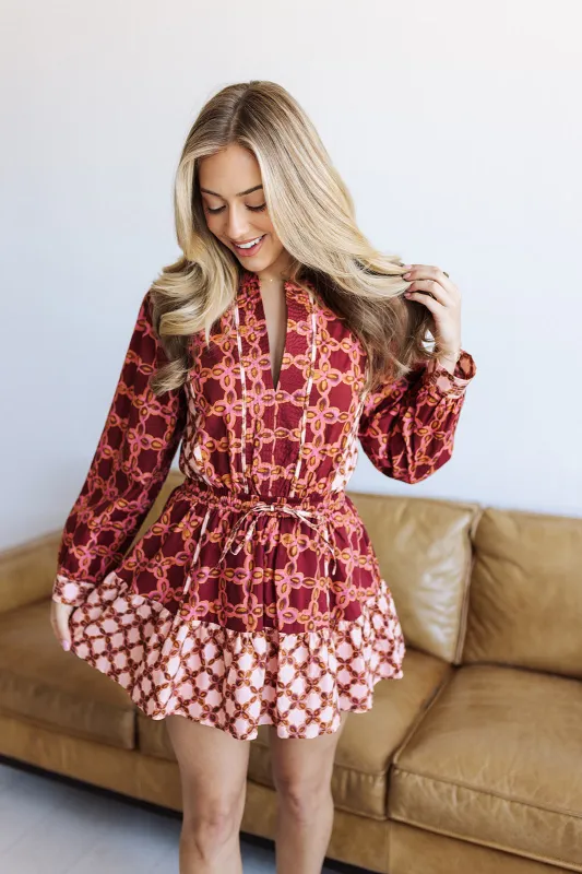 Retro Obsessed Dress - Red made by The Impeccable Pig