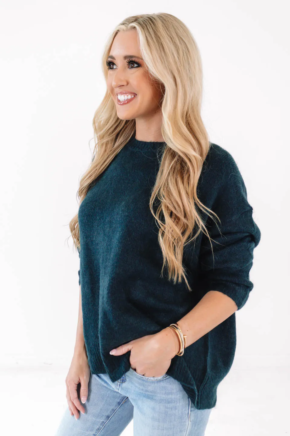 I Have Plans Sweater - Green sold by The Impeccable Pig product image thumbnail 3