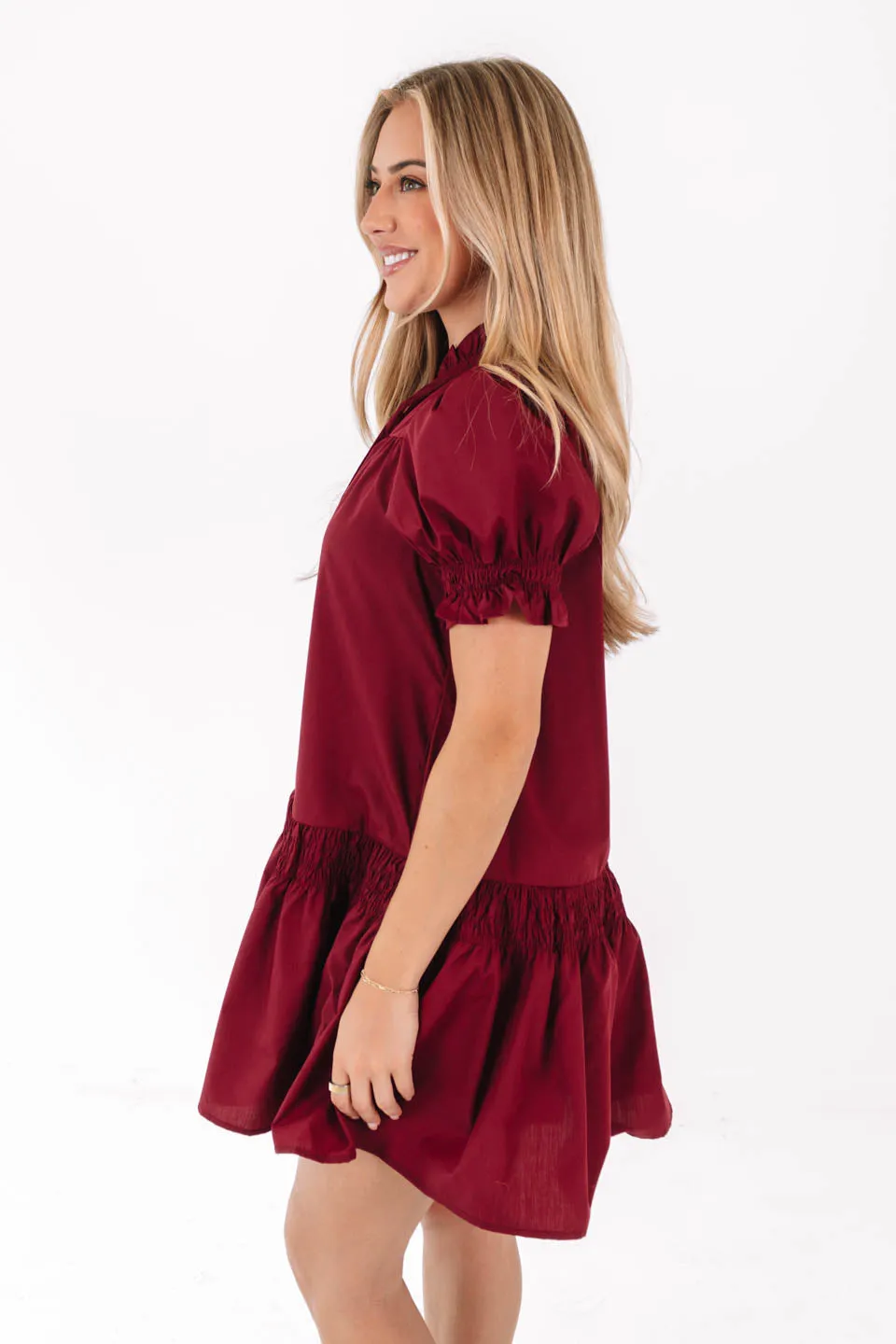 Spice Of Life Dress - Maroon sold by The Impeccable Pig product image thumbnail 4
