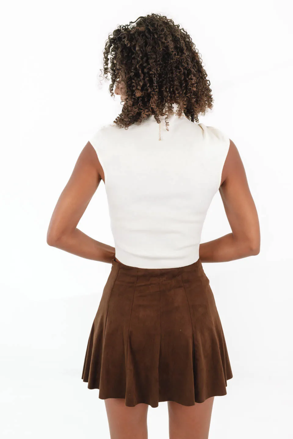 Sleek Lines Top - White sold by The Impeccable Pig product image thumbnail 4