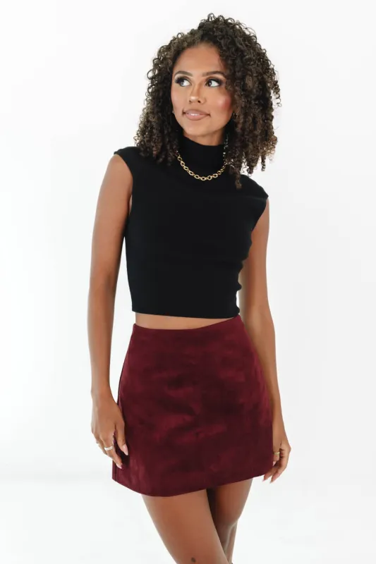 Sleek Lines Top - Black sold by The Impeccable Pig