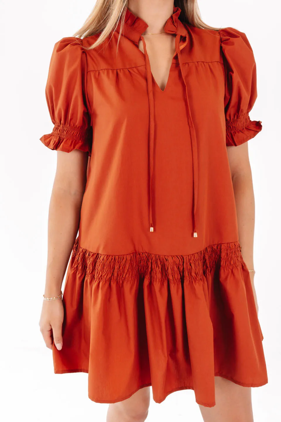 Spice Of Life Dress - Burnt Orange sold by The Impeccable Pig product image thumbnail 5