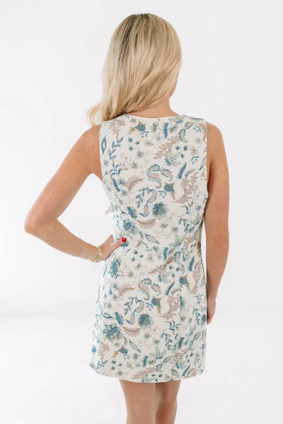 Talk Of The Town Dress - Cream sold by The Impeccable Pig product image thumbnail 5