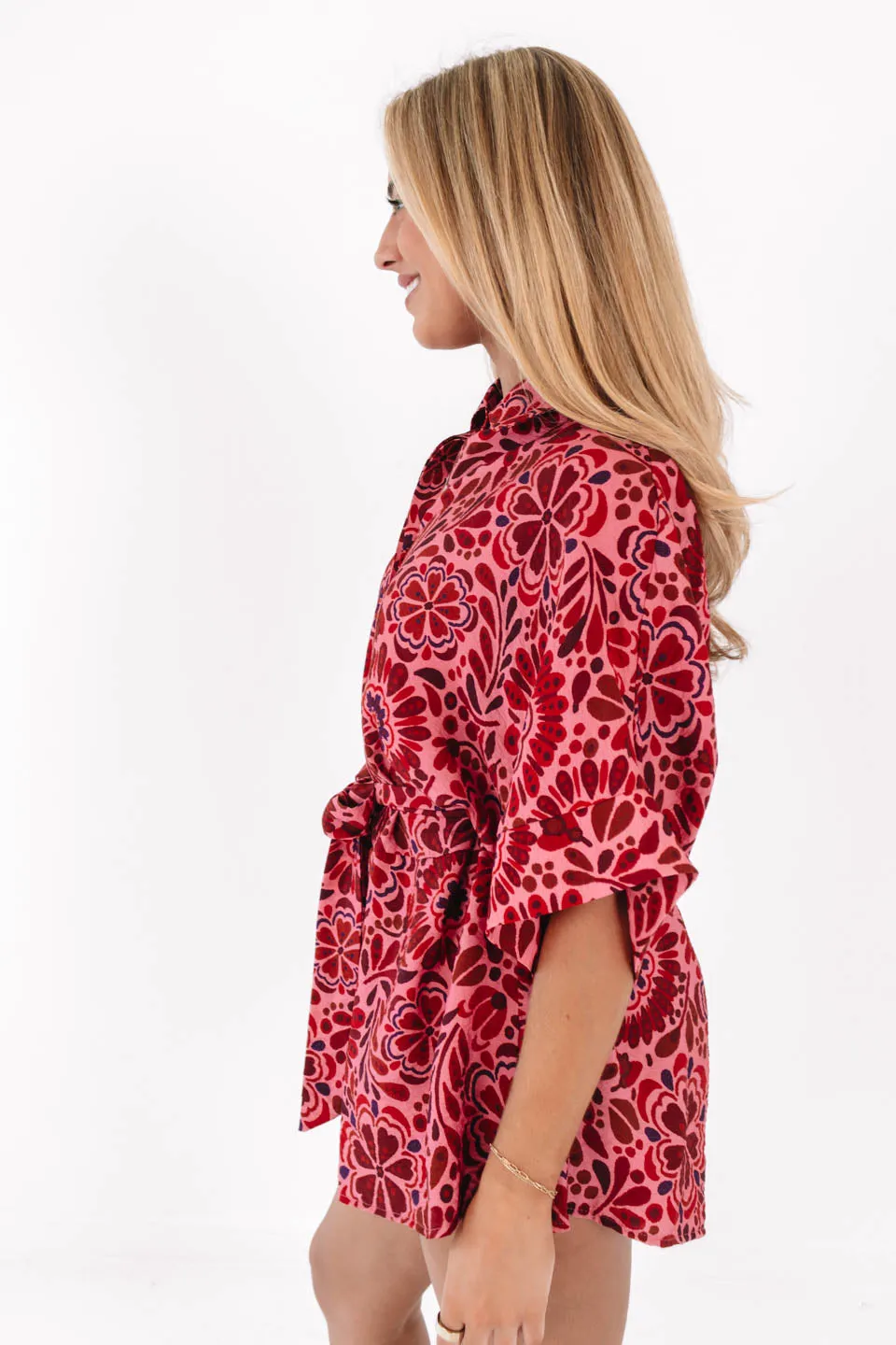 Right Here Romper - Pink sold by The Impeccable Pig product image thumbnail 3