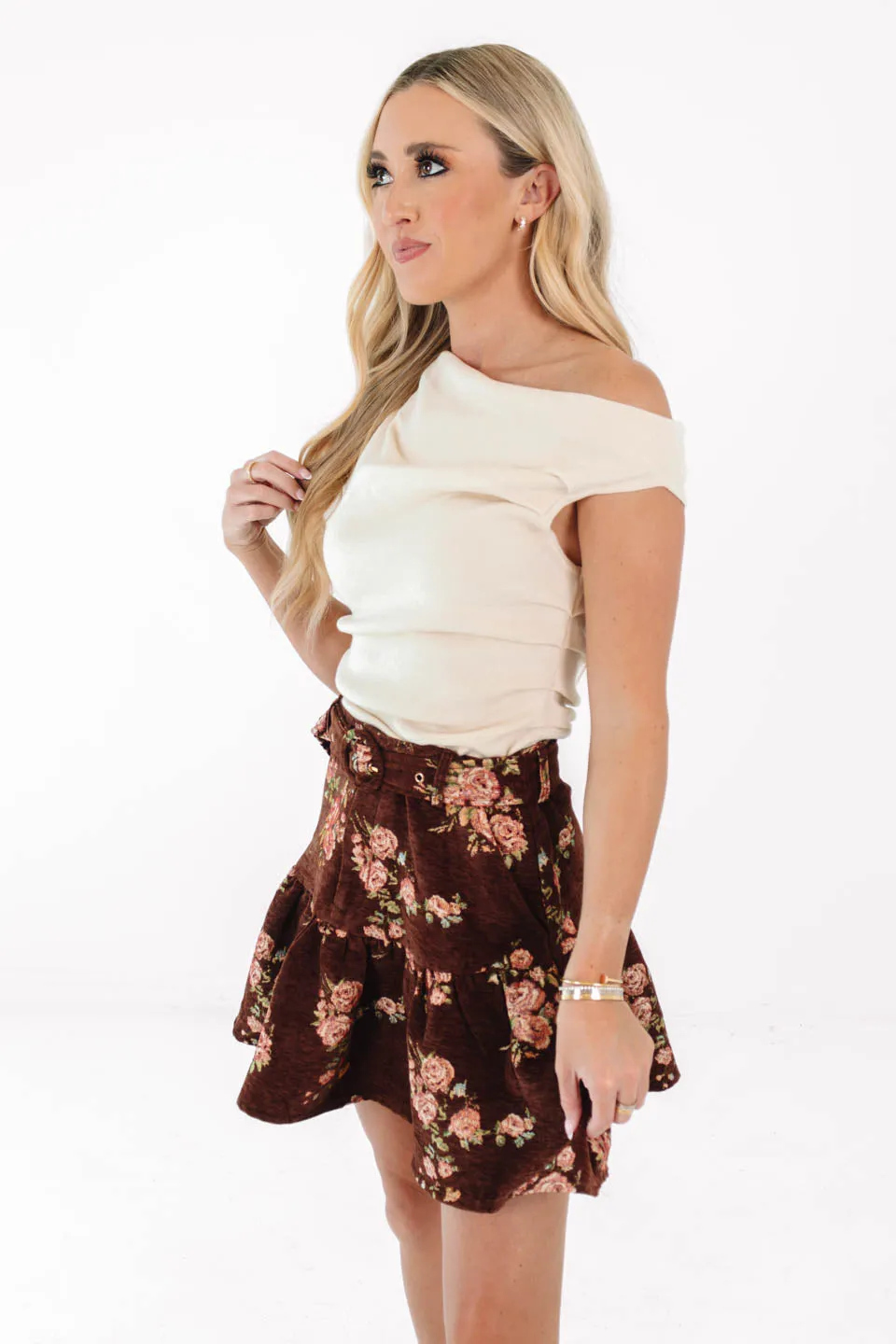 Kickoff Time Top - Beige sold by The Impeccable Pig product image thumbnail 4