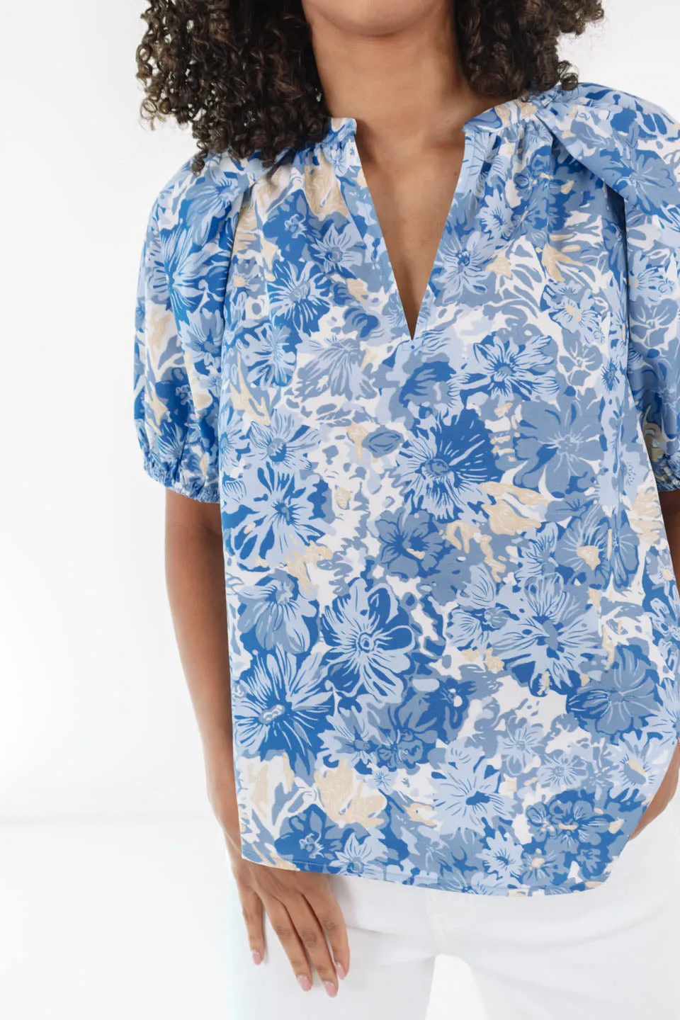 Make It Work Top - Blue sold by The Impeccable Pig product image thumbnail 3