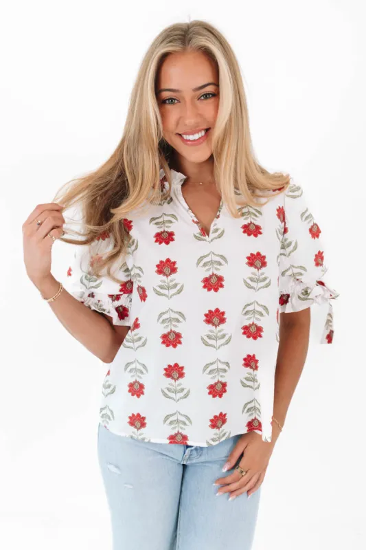 Mood Booster Top - White sold by The Impeccable Pig