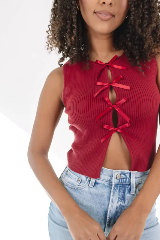 Get It Done Top - Maroon made by Le Lis