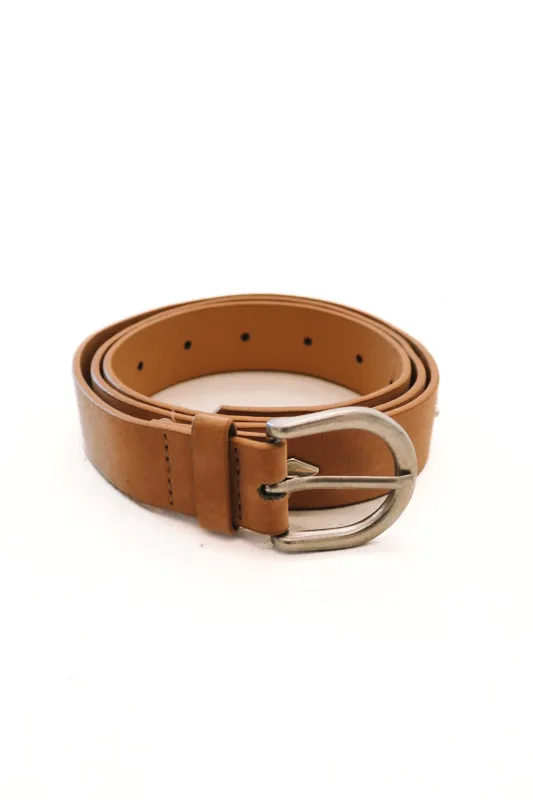 Meet Me At The Crossroads Belt - Tan made by The Impeccable Pig