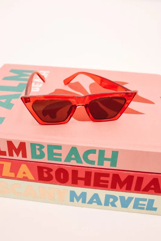 In Transit Sunnies - Red made by The Impeccable Pig