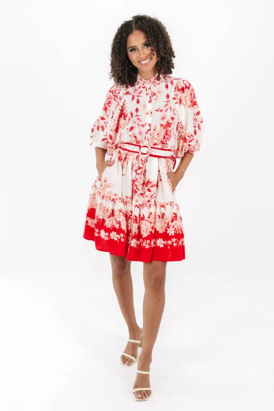 Derby Darling Dress - White sold by The Impeccable Pig