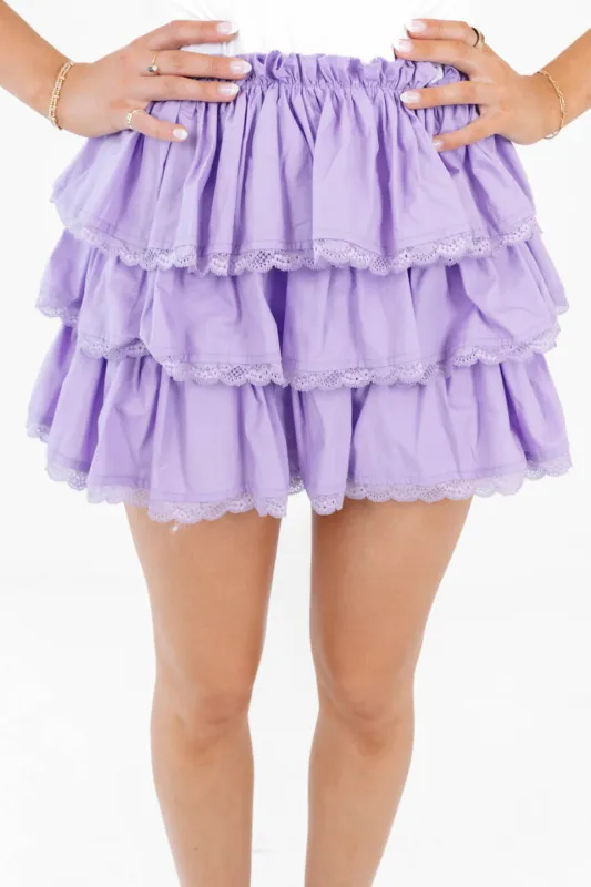 Such A Delight Skirt - Purple sold by The Impeccable Pig