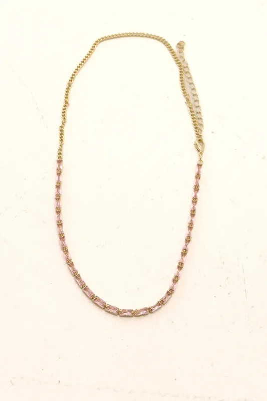 Pink Haze Necklace - Light Pink sold by The Impeccable Pig