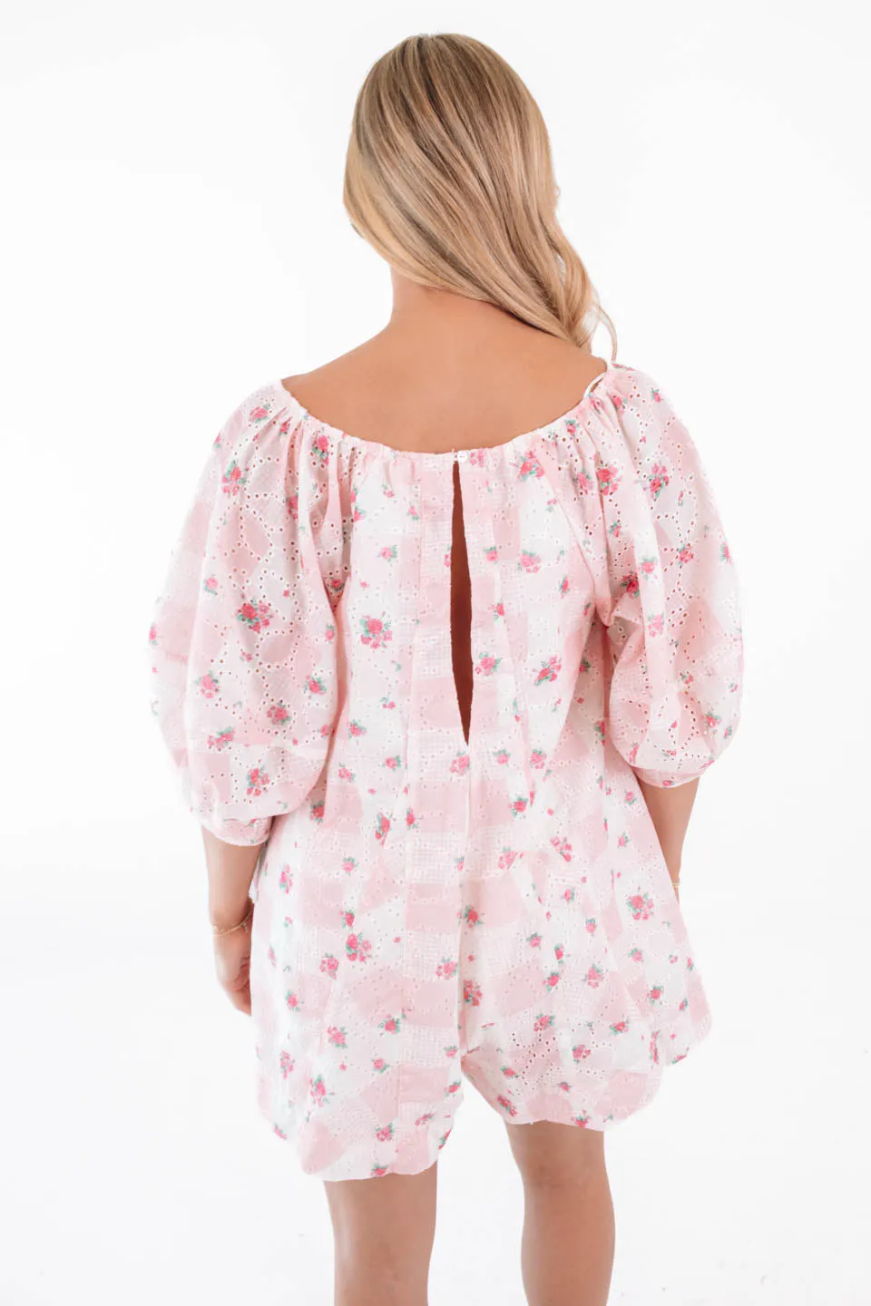 Just Darling Romper - Pink sold by The Impeccable Pig product image thumbnail 5